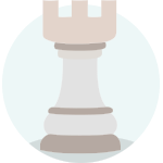 Une pièce de jeu d’échecs
